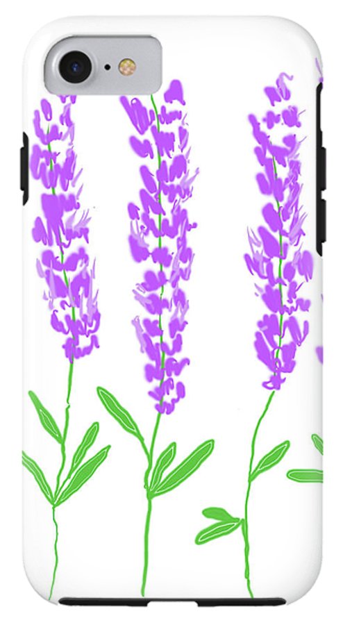 Lavender Flowers - Phone Case