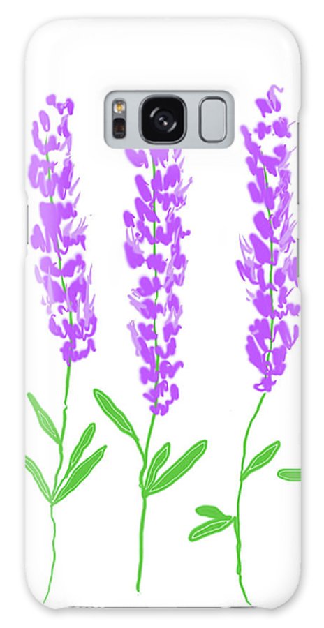 Lavender Flowers - Phone Case