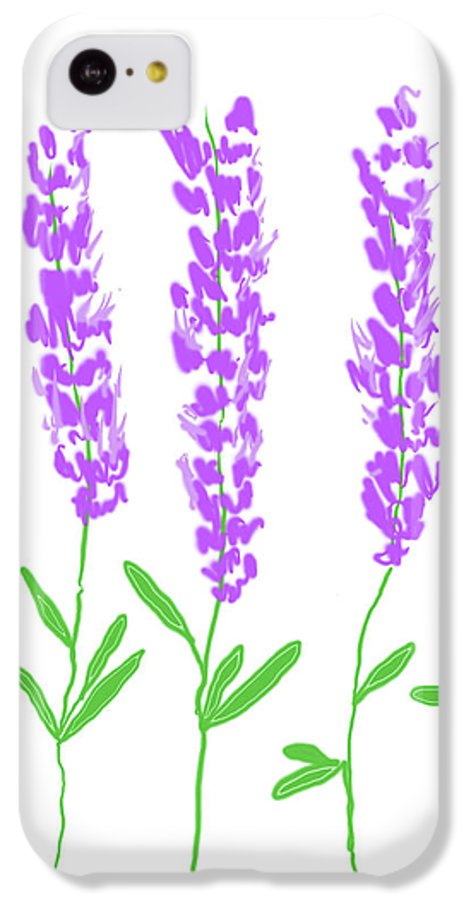 Lavender Flowers - Phone Case