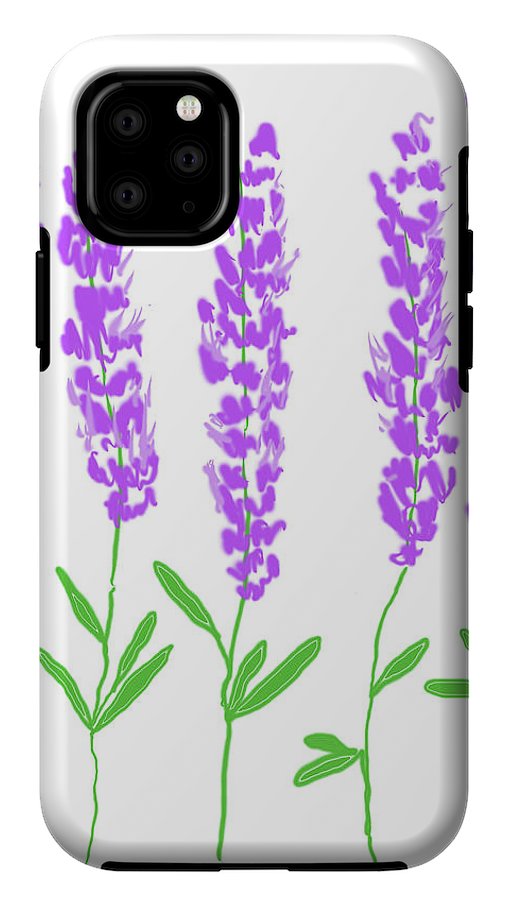 Lavender Flowers - Phone Case