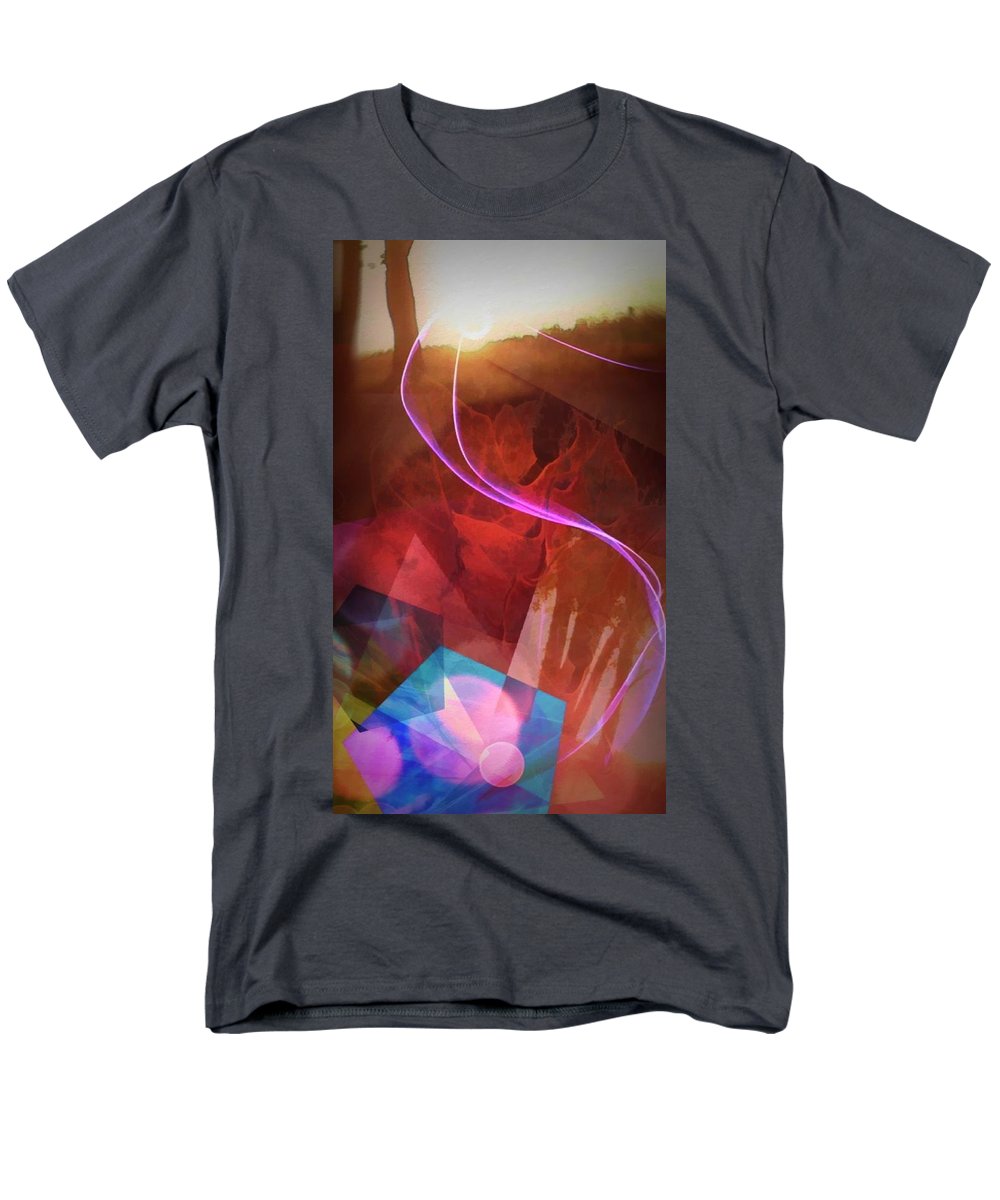 Leaf In A Sunlight Stream - Men's T-Shirt (Regular Fit)