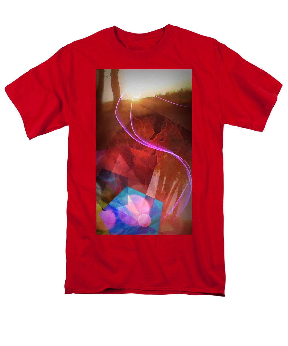 Leaf In A Sunlight Stream - Men's T-Shirt (Regular Fit)