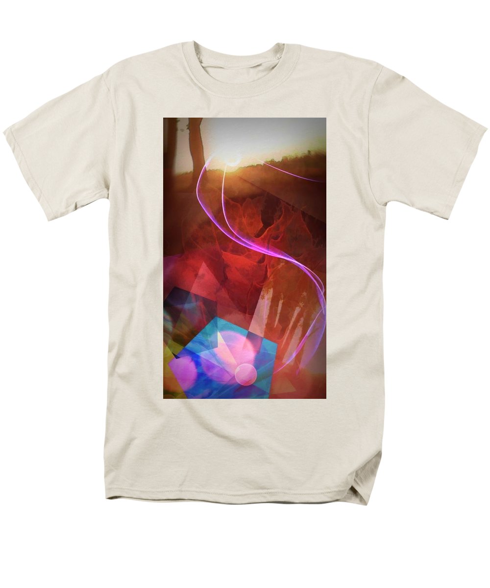 Leaf In A Sunlight Stream - Men's T-Shirt (Regular Fit)