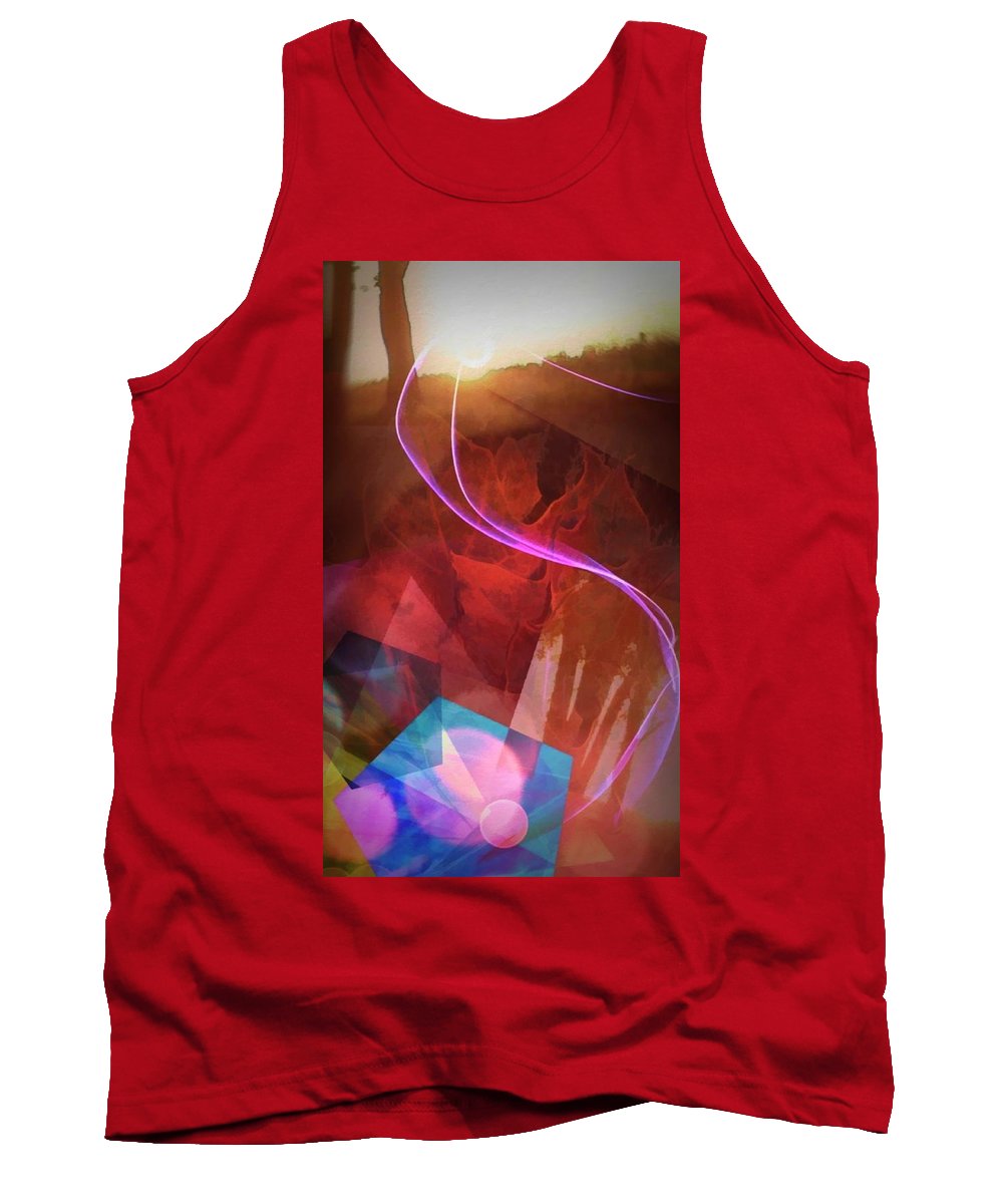Leaf In A Sunlight Stream - Tank Top