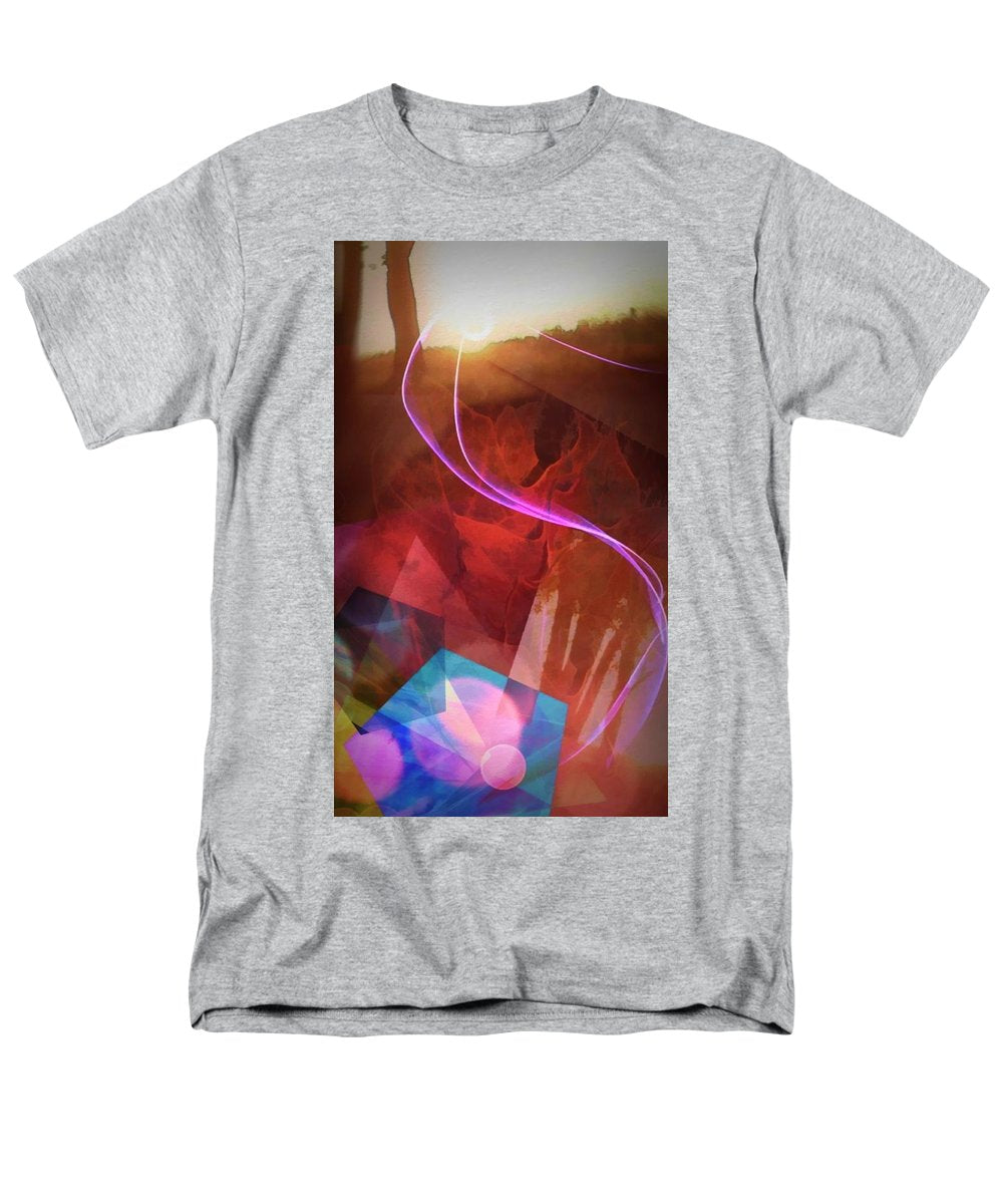 Leaf In A Sunlight Stream - Men's T-Shirt (Regular Fit)