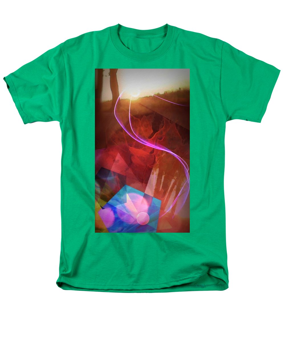 Leaf In A Sunlight Stream - Men's T-Shirt (Regular Fit)