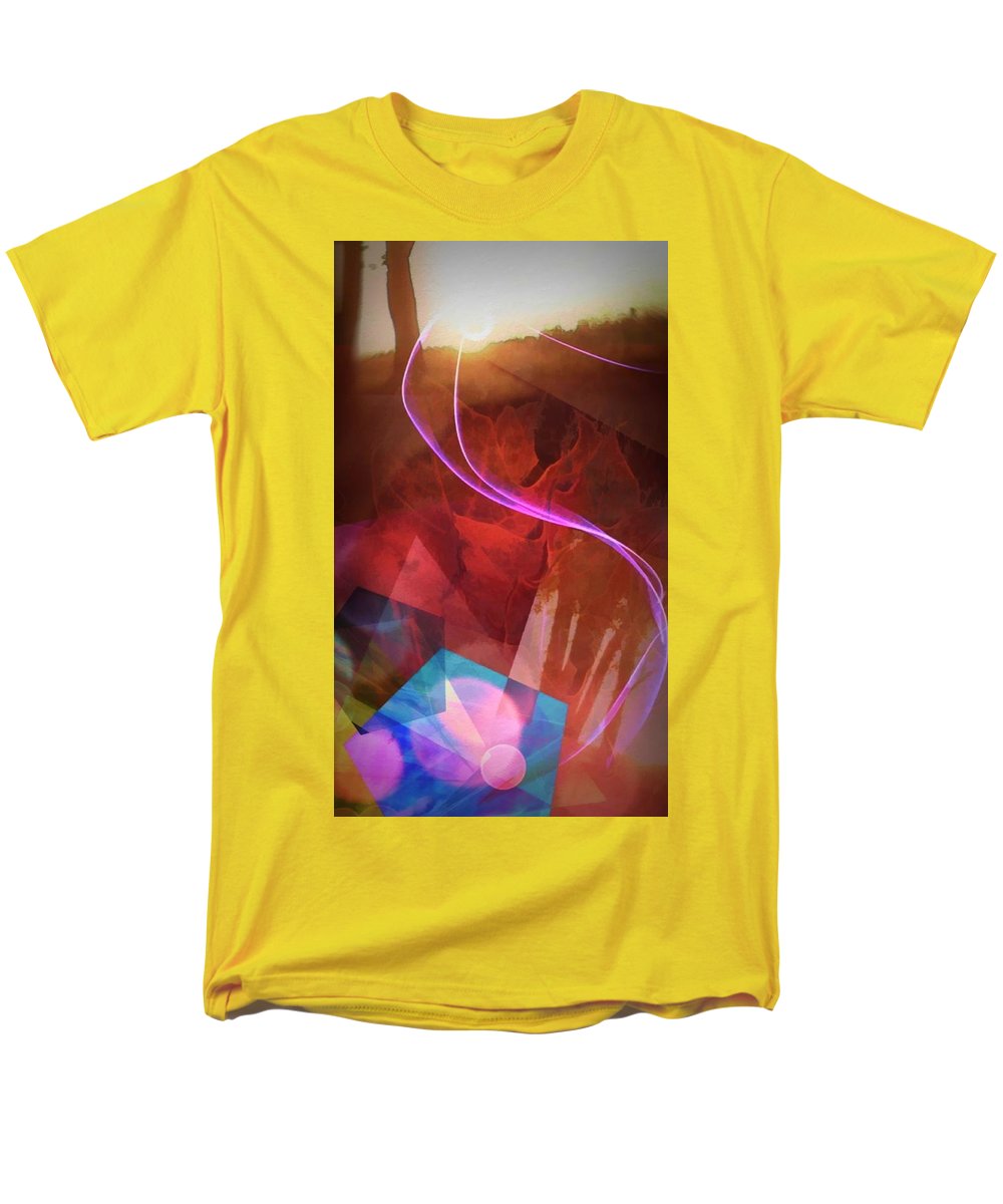 Leaf In A Sunlight Stream - Men's T-Shirt (Regular Fit)