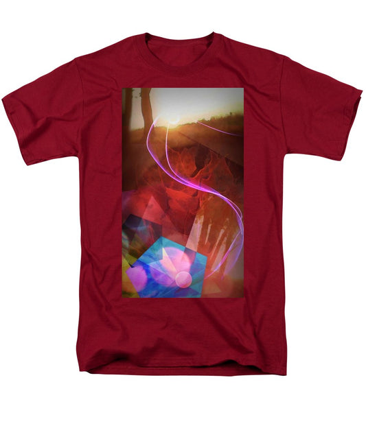 Leaf In A Sunlight Stream - Men's T-Shirt (Regular Fit)