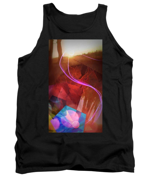 Leaf In A Sunlight Stream - Tank Top
