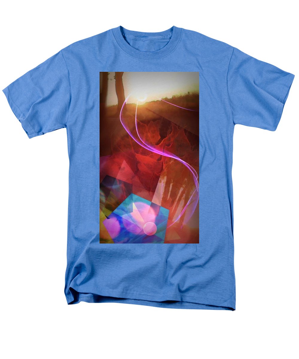 Leaf In A Sunlight Stream - Men's T-Shirt (Regular Fit)