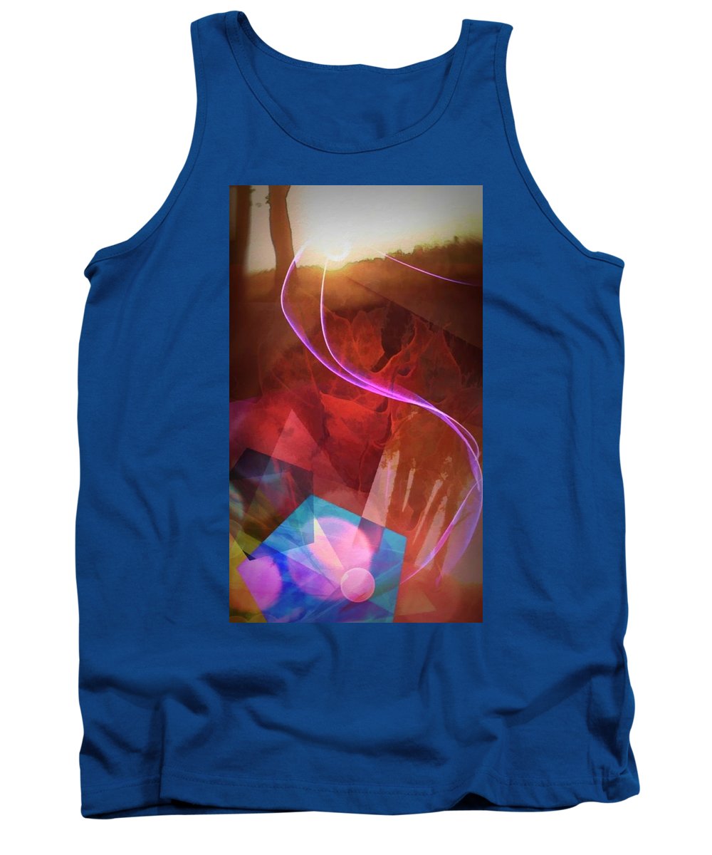 Leaf In A Sunlight Stream - Tank Top