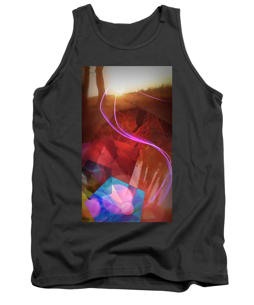 Leaf In A Sunlight Stream - Tank Top