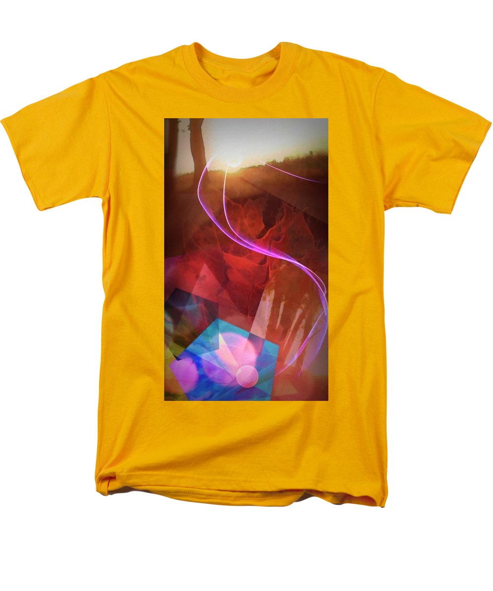 Leaf In A Sunlight Stream - Men's T-Shirt (Regular Fit)