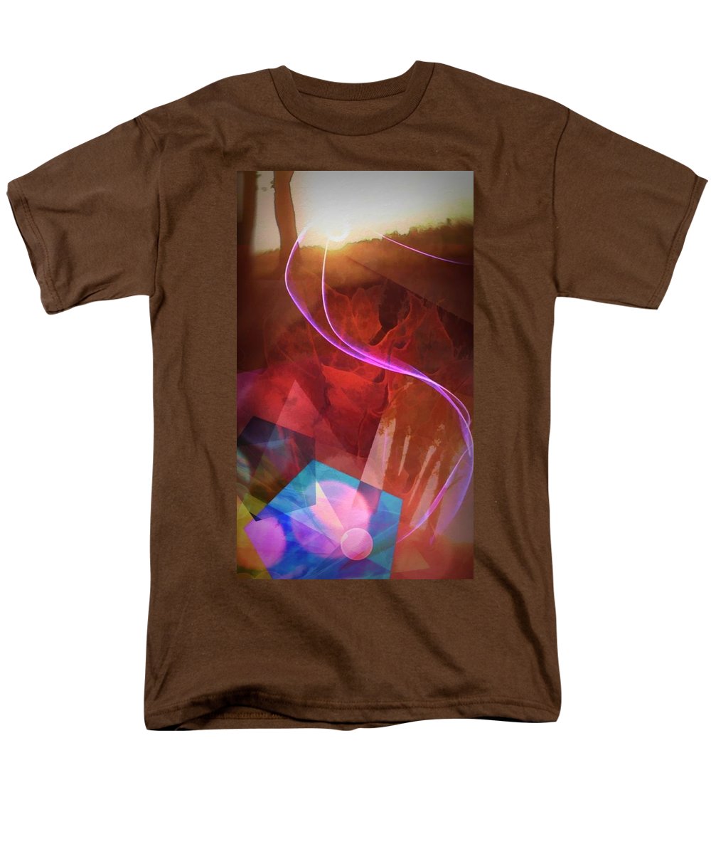 Leaf In A Sunlight Stream - Men's T-Shirt (Regular Fit)