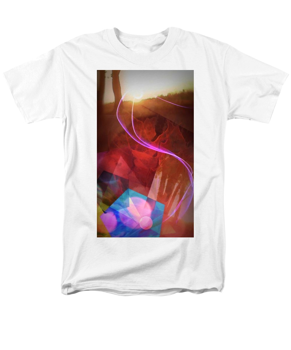 Leaf In A Sunlight Stream - Men's T-Shirt (Regular Fit)