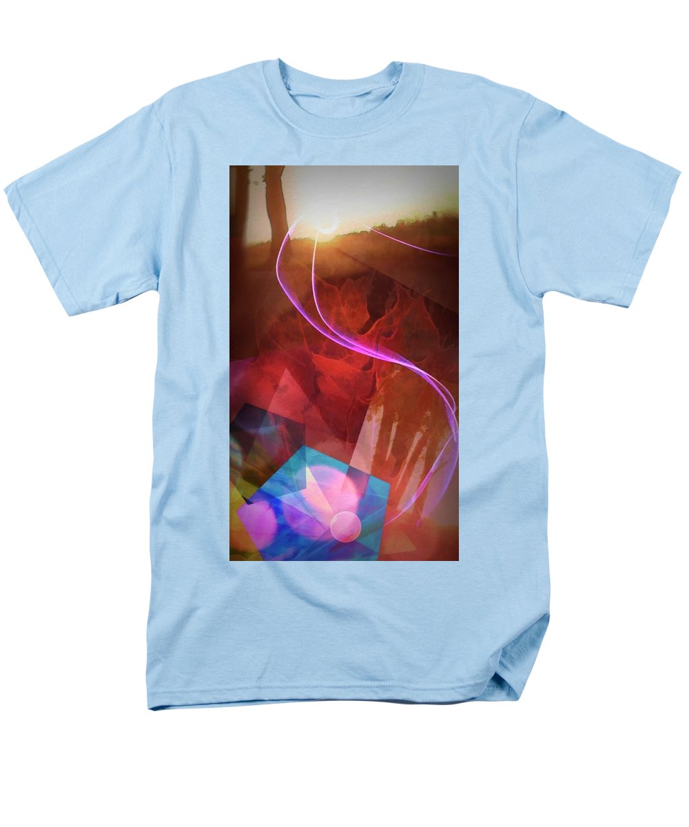 Leaf In A Sunlight Stream - Men's T-Shirt (Regular Fit)