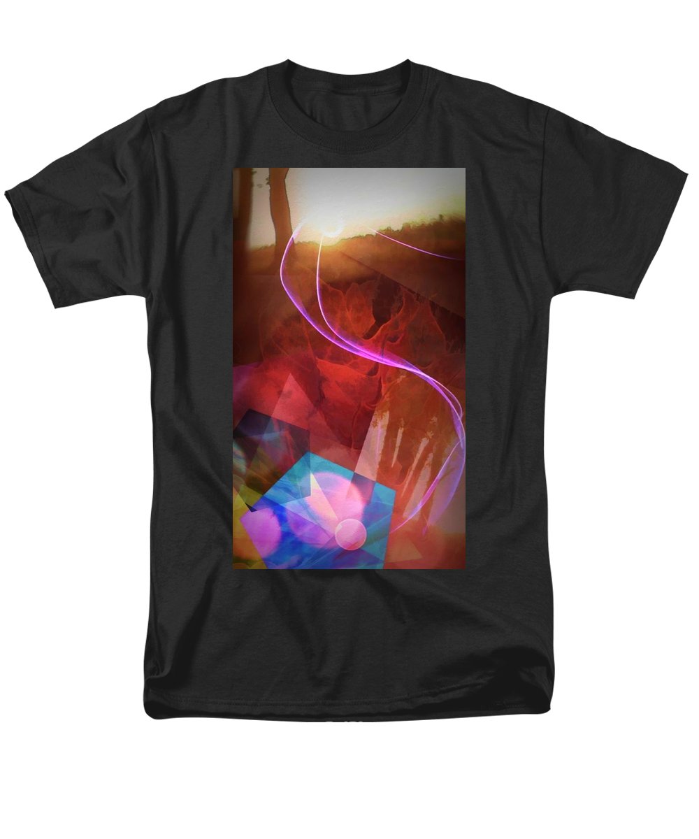 Leaf In A Sunlight Stream - Men's T-Shirt (Regular Fit)