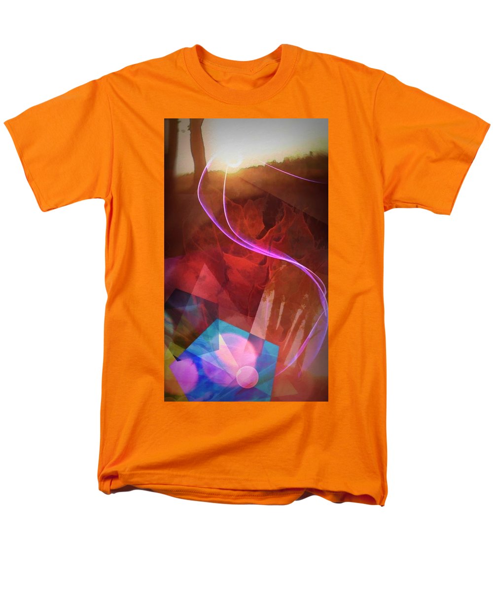 Leaf In A Sunlight Stream - Men's T-Shirt (Regular Fit)