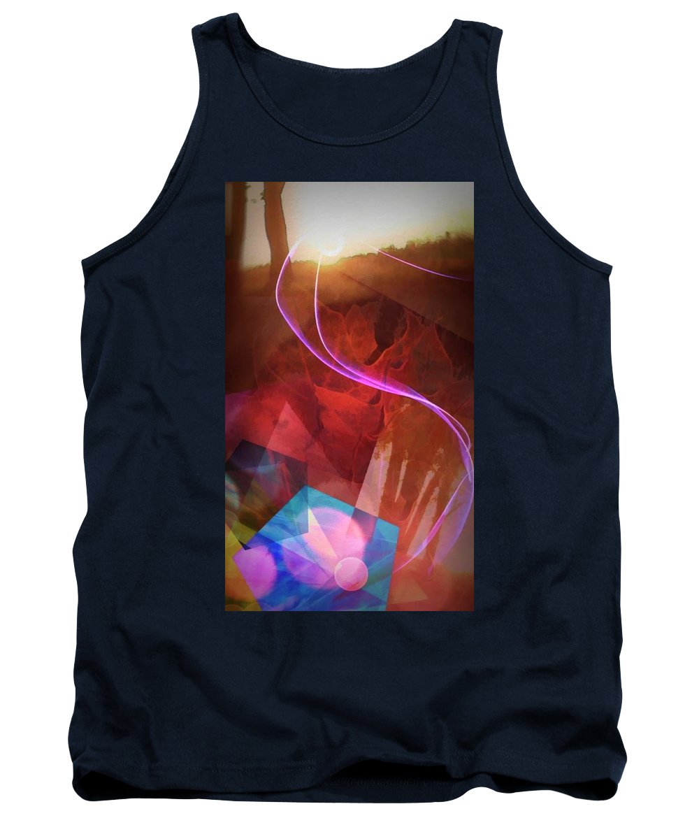 Leaf In A Sunlight Stream - Tank Top
