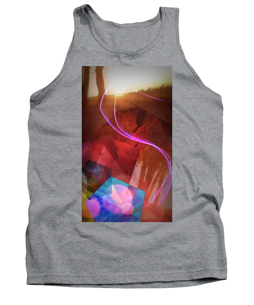 Leaf In A Sunlight Stream - Tank Top