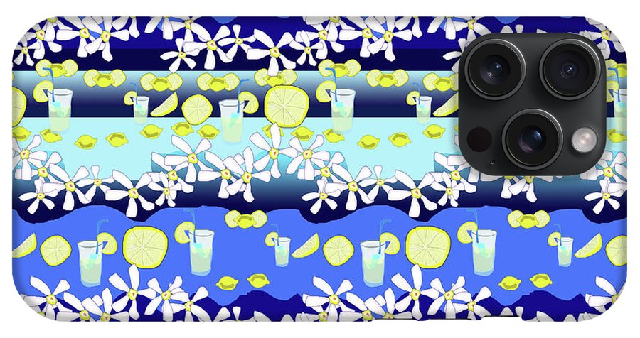 Lemonade Pattern - Phone Case