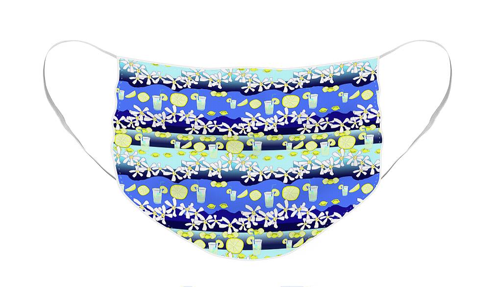 Lemonade Pattern - Face Mask