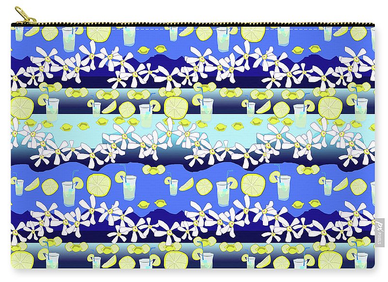 Lemonade Pattern - Carry-All Pouch
