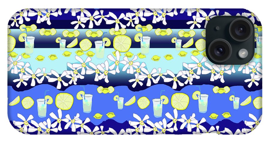 Lemonade Pattern - Phone Case