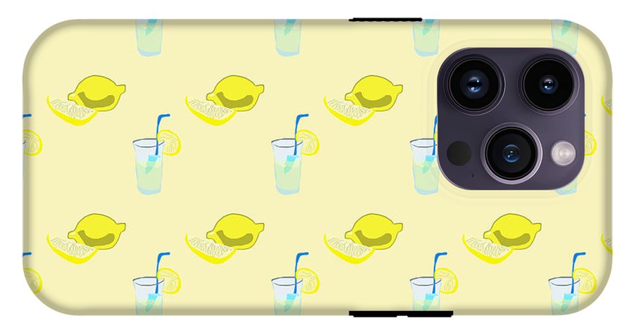 Lemonade Polkadots - Phone Case