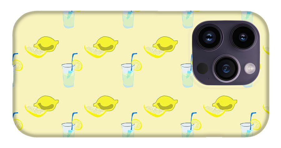 Lemonade Polkadots - Phone Case