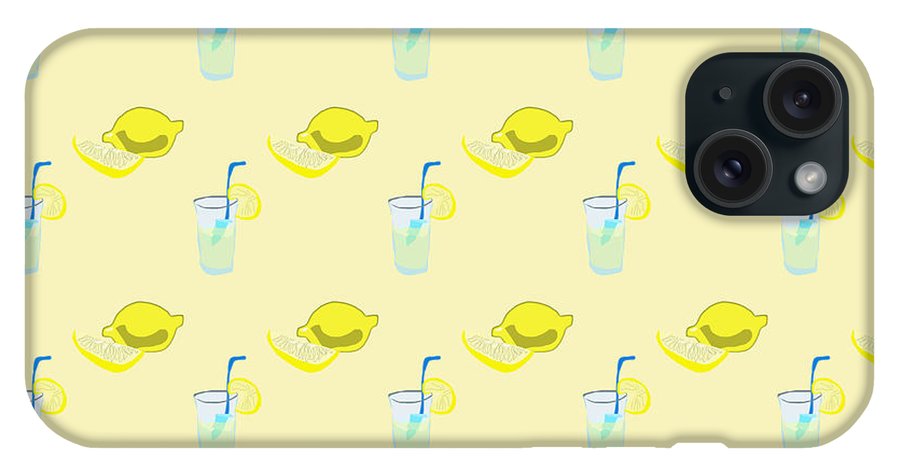 Lemonade Polkadots - Phone Case