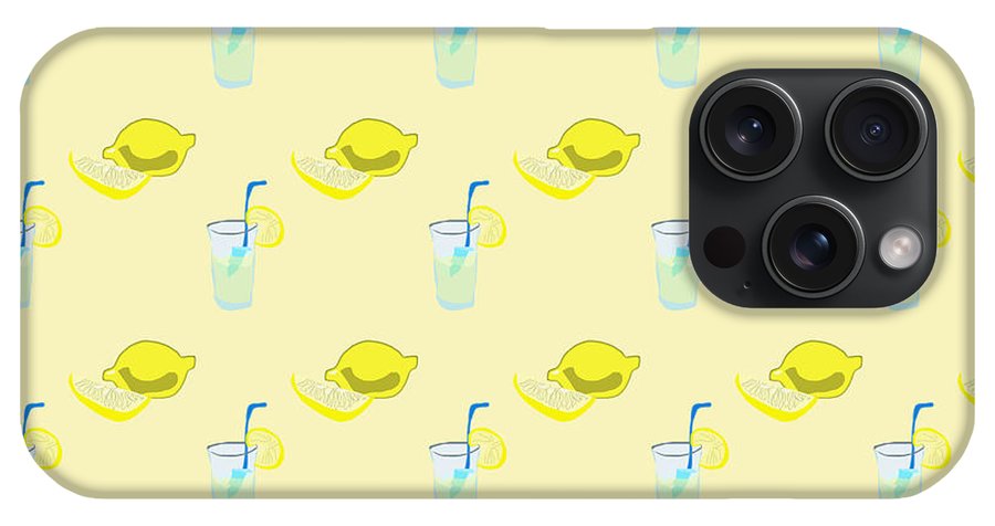 Lemonade Polkadots - Phone Case
