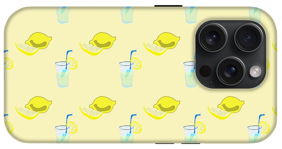 Lemonade Polkadots - Phone Case