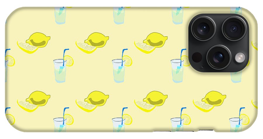 Lemonade Polkadots - Phone Case