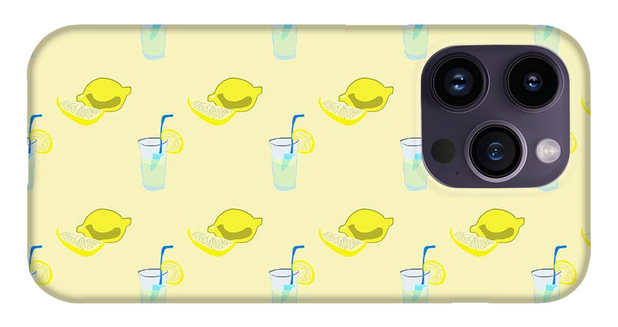 Lemonade Polkadots - Phone Case