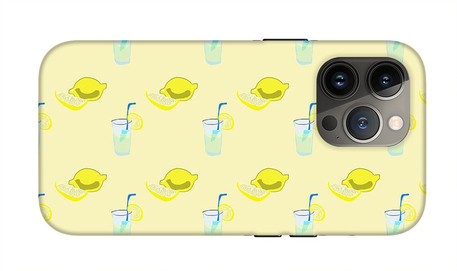 Lemonade Polkadots - Phone Case