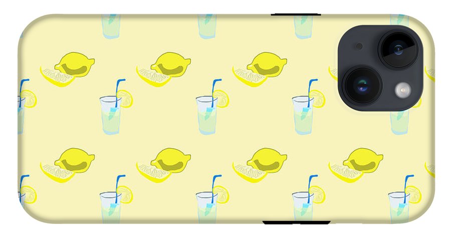 Lemonade Polkadots - Phone Case