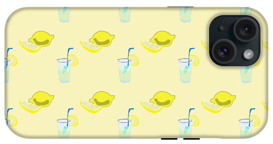 Lemonade Polkadots - Phone Case