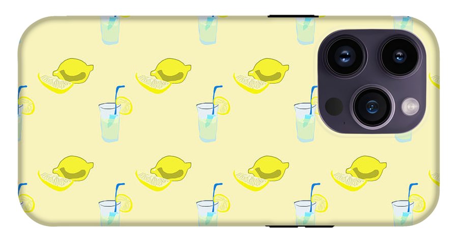 Lemonade Polkadots - Phone Case