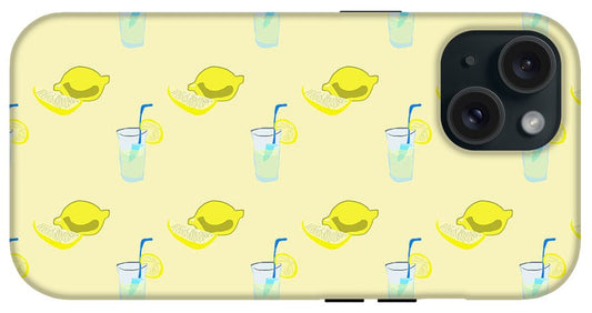 Lemonade Polkadots - Phone Case