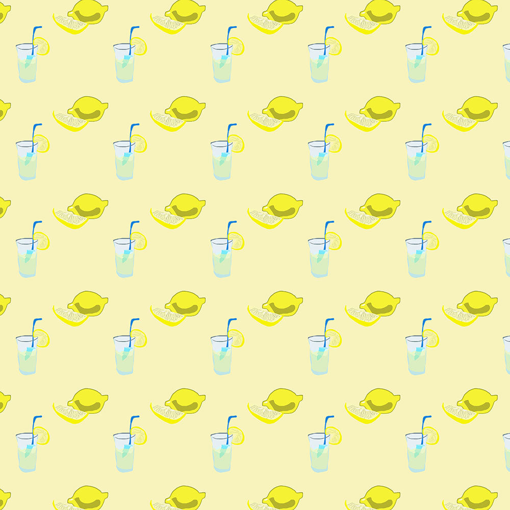 Lemonade Polkadots Digital Image Download