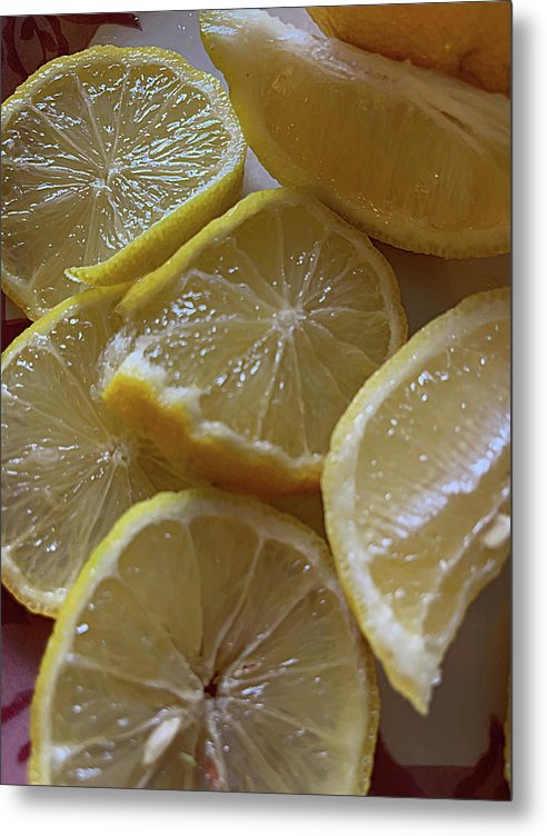 Lemons - Metal Print