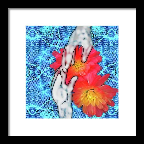 Let Go Just Enough For Fate - Framed Print
