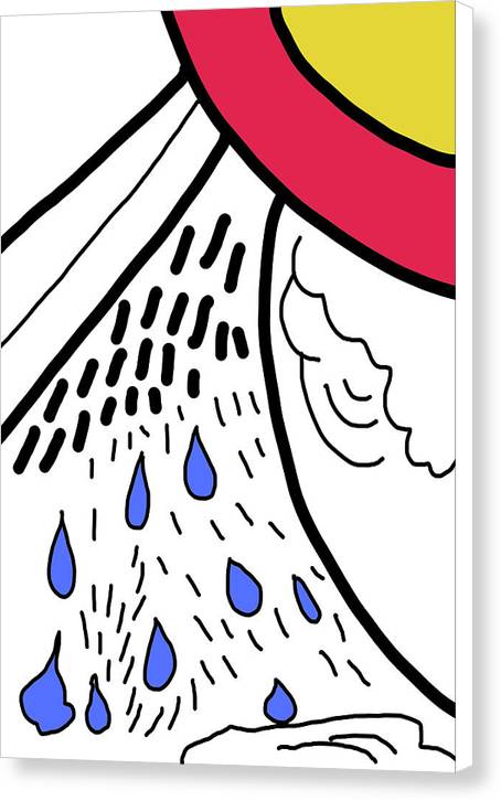 Let It Rain - Canvas Print