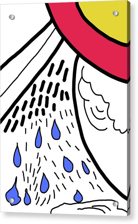 Let It Rain - Acrylic Print