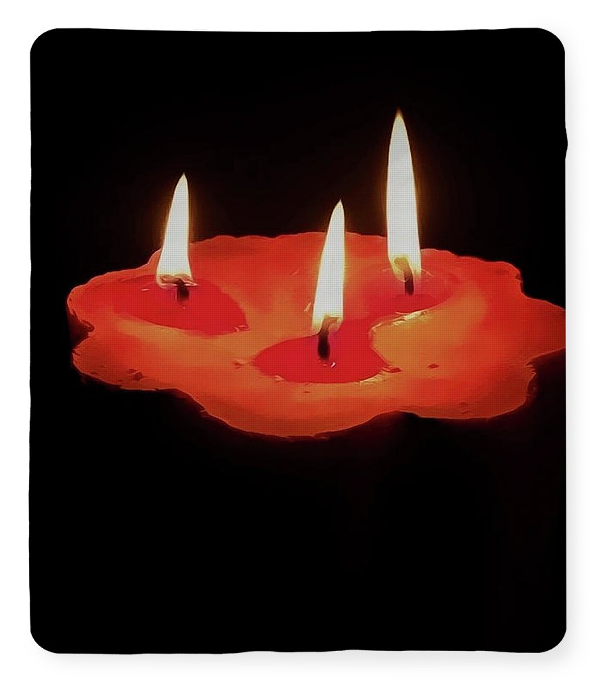 Light a Three Way Candle - Blanket