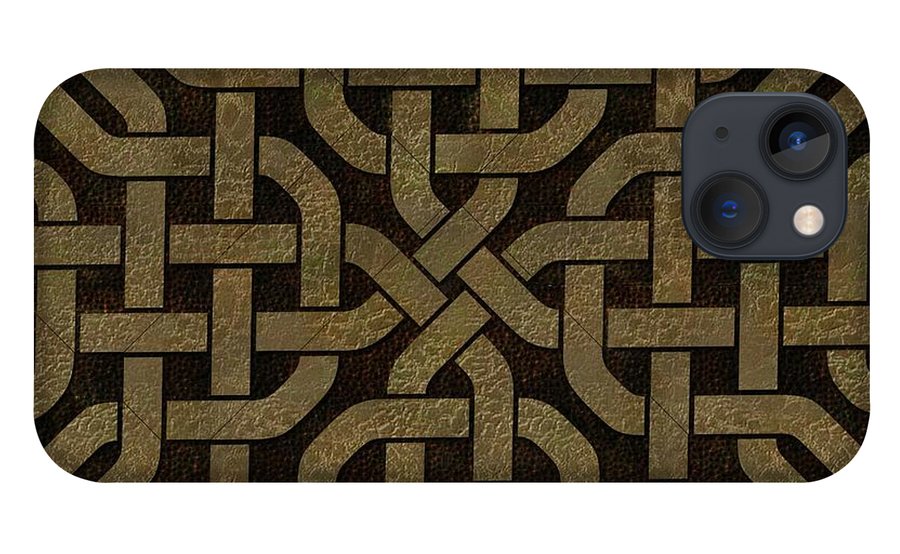 Light Leather Celtic Knot - Phone Case