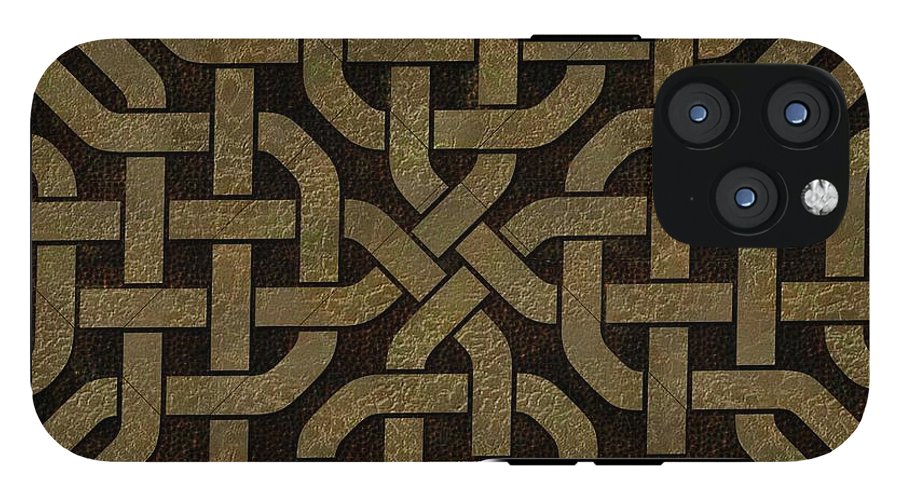 Light Leather Celtic Knot - Phone Case