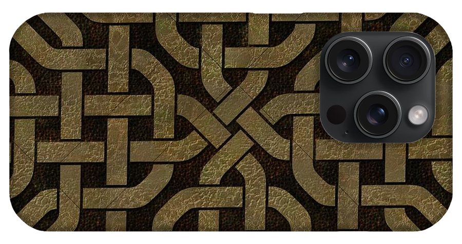 Light Leather Celtic Knot - Phone Case