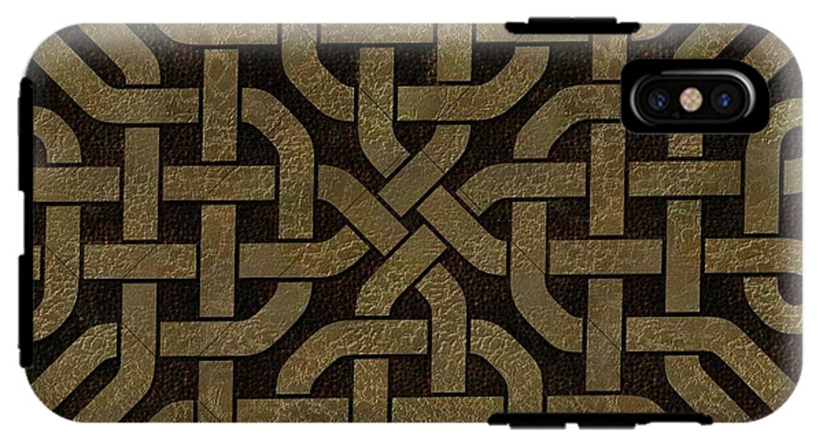 Light Leather Celtic Knot - Phone Case